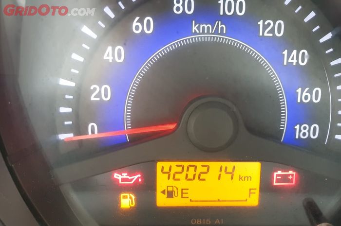 Odometer Honda Mobilio 2015 Bekas Taksi Blue Bird