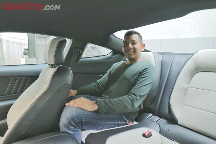 Akomodasi terbatas bagi orang berpostur 170 cm