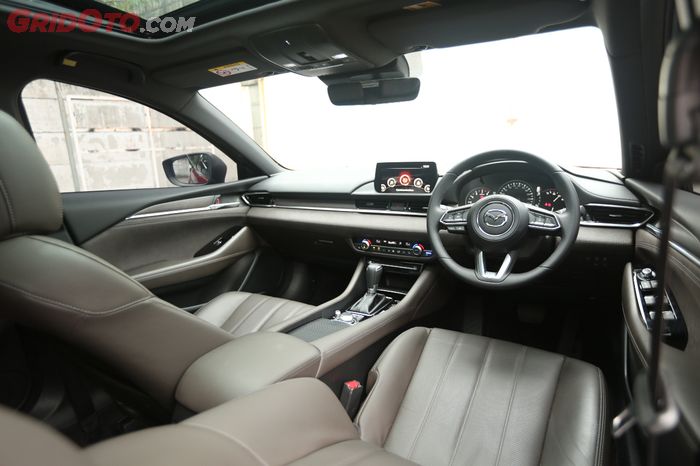 Aura kabin Mazda6 Elite Estate kini terasa lebih mewah