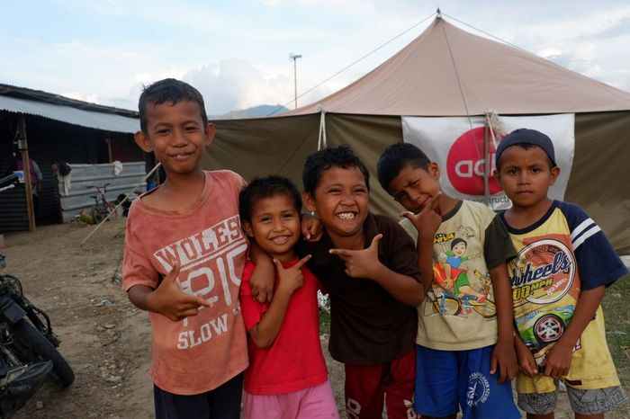 Para pengungsi bencana tsunami Sulawesi Tengah butuh bantuan