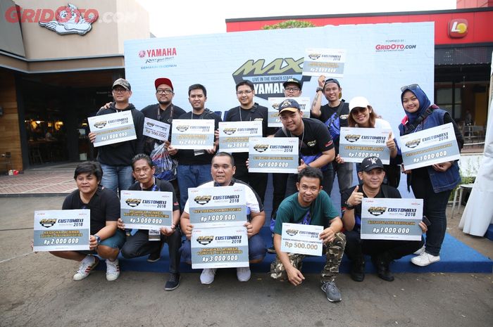 Customaxi Yamaha 2018 seri Bekasi berlangsung meriah