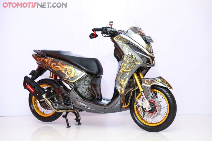 Yamaha Lexi juara kelas master usung batik Bali, Naradha Nawa Sanga