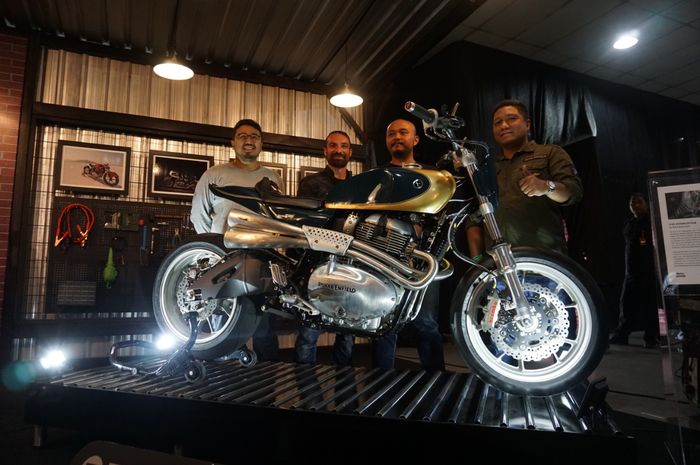 T-XX Interceptor garapan Thrive Motorcycle di Kustomfest 2018