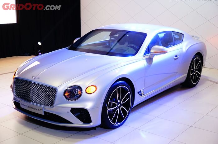 Bentley New Continental GT yang diperkenalkan di Jakarta, Kamis (22/2/2018)