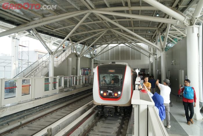 Jalur LRT Jakarta fase pertama dimulai dari Velodrome hingga Pegangsaan