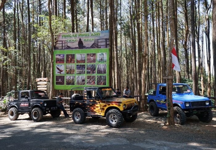 Suzuki Jimny, siap mengantarkan ke lokasi spot foto menarik yang tidak dapat dijangkau dengan kendaraan biasa