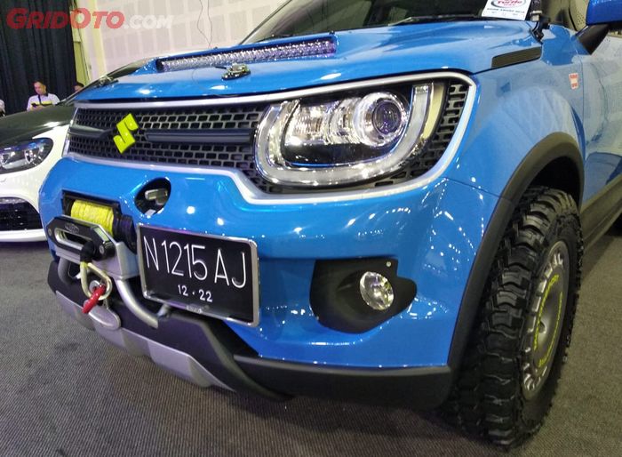 Bumper depan custom lengkap dengan skid plate