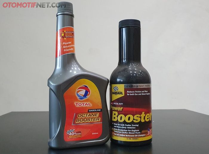 Ilustrasi addtif bensin octane booster