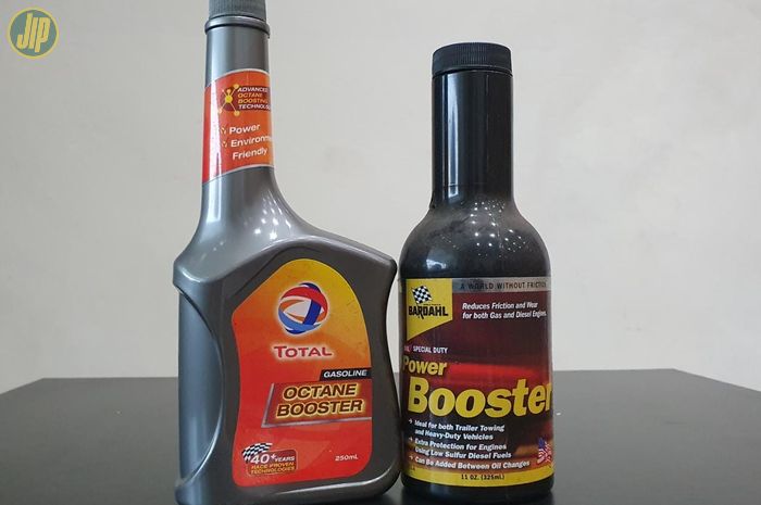 Ilustrasi addtif bensin octane booster