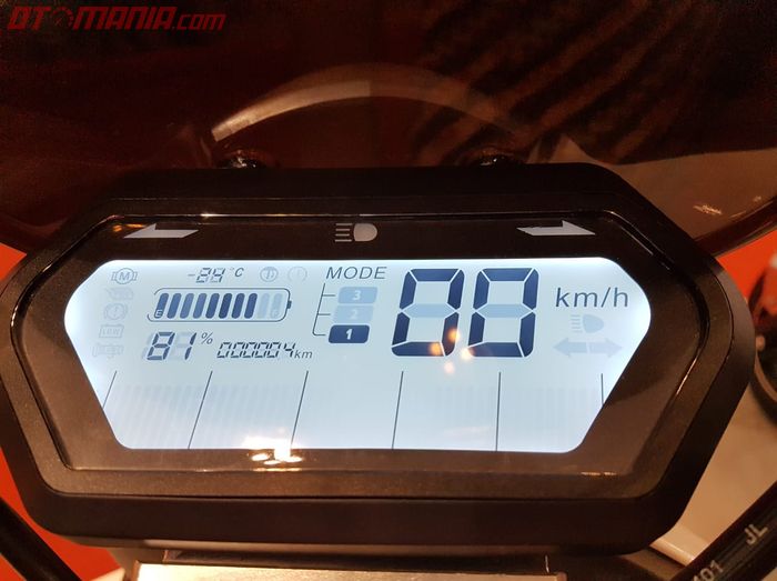 Kalau speedometer sudah berubah menjadi angka baru Viar Q1 bisa digas