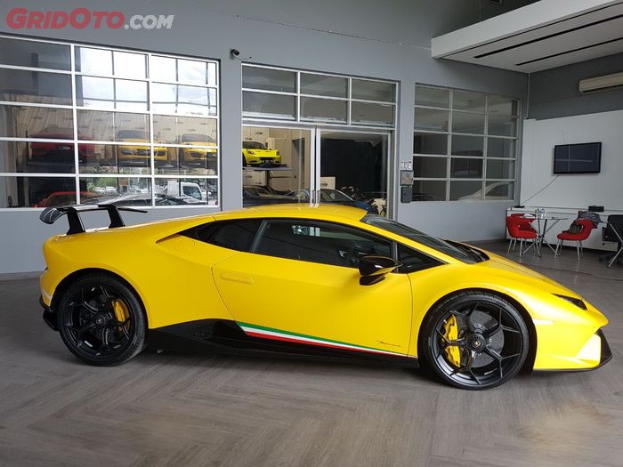 Lamborghini Huracan Performante memiliki tampilan yang lebih aerodinamis berkat sistem ALA