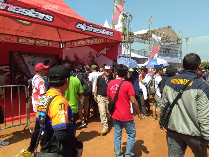 Suasana sirkuit Mijen, Semarang, hari Sabtu (7/7/2018)