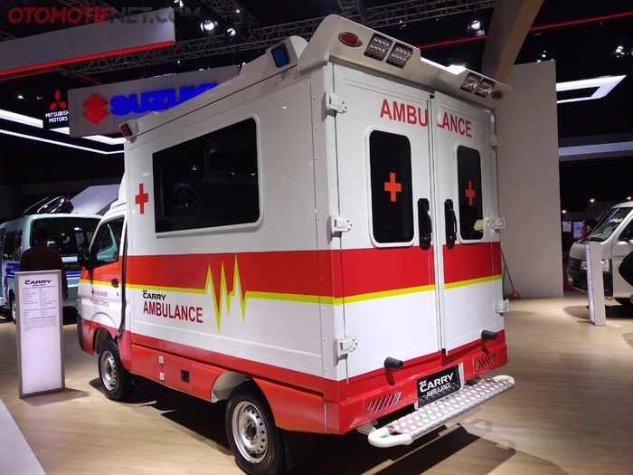 Suzuki New Carry ambulans dengan kelengkapan medis lengkap 