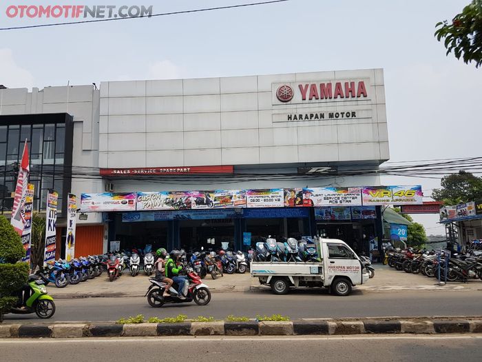 Dealer resmi Yamaha Harapan Motor kini layani custom paint