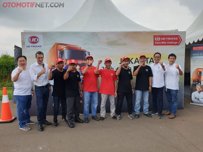 Extra Mile Challenge 2020, 6 Pengemudi Terbaik Adu Ketangkasan pakai UD Truck