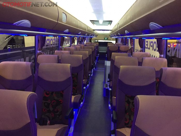 Bus Scania K410B dilengkapi 56 seat