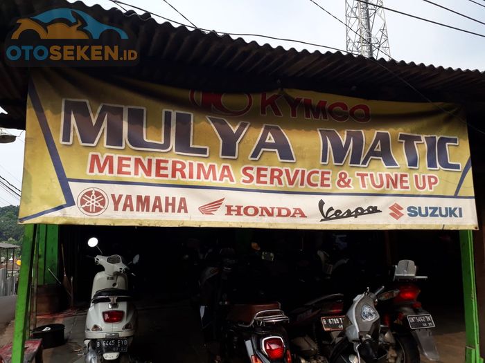 Bengkel spesialis motor kymco