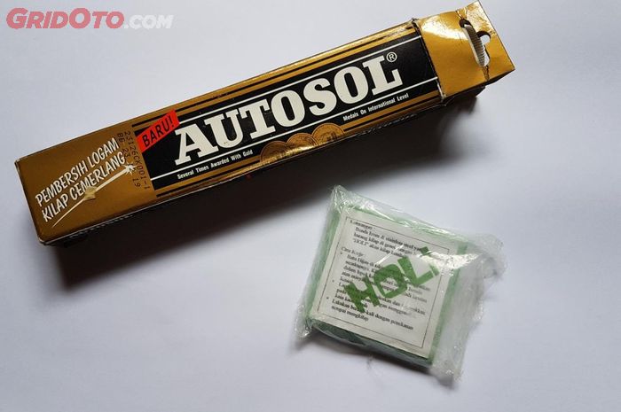 Autosol Vs Batu Hijau, mana yang optimal bikin kinclong? 