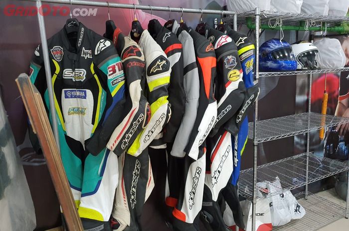 DeRide melayani perawatan racing suit dan riding gear lainnya 