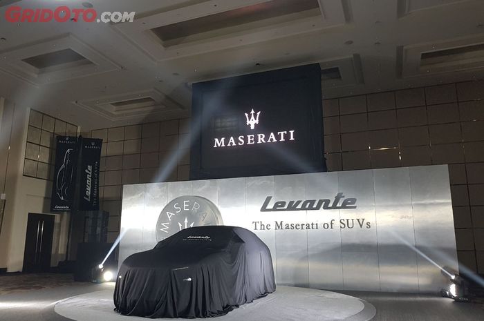 Launching Maserati Levante di Hotel Fairmont