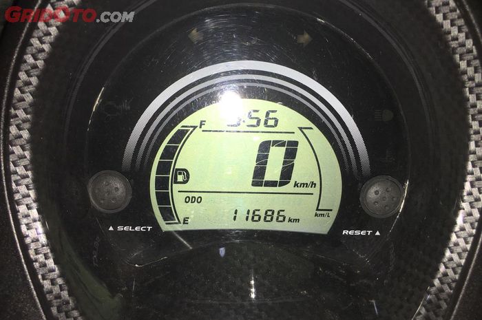 Cover carbon di speedometer Yamaha Nmax