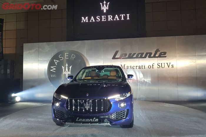 Maserati Levante S GranLusso saat launching