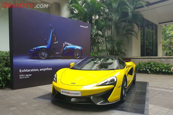 McLaren Jakarta secara resmi memperkenalkan supercar terbaru mereka McLaren 570S Spyder