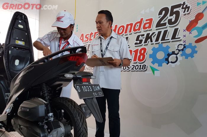 Astra Honda Technical Skill Contest yang ke-25 digelar di Bandung, Jawa Barat