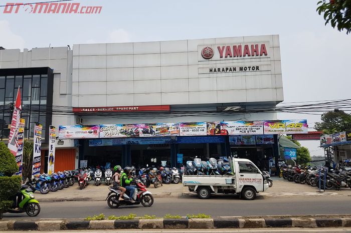 Dealer resmi Yamaha Harapan Motor kini layani custom paint