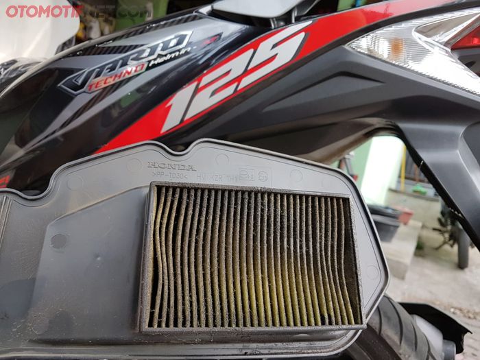 Filter udara penyebab motor tarikanya tersendat