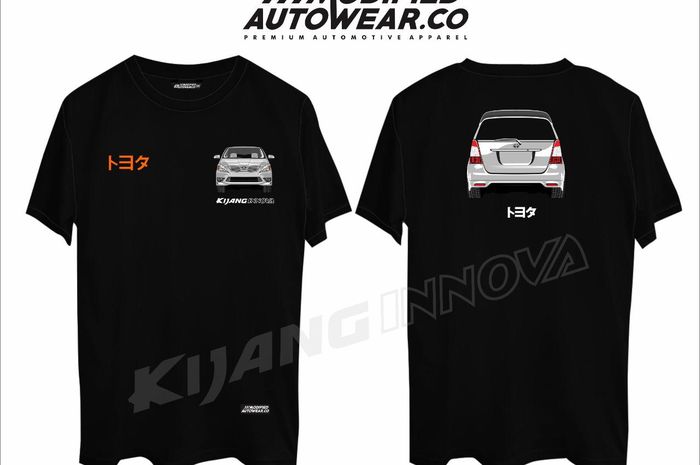 Kaos tema otomotif garapan Modified Autowear selalu berbeda. 