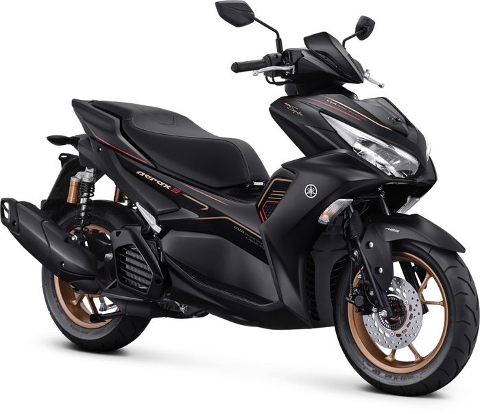 Yamaha All New Aerox 155 Maxi Signature Black.