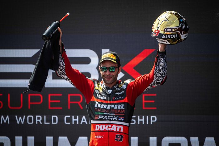 Danilo Petrucci bisa balapan MotoGP lagi