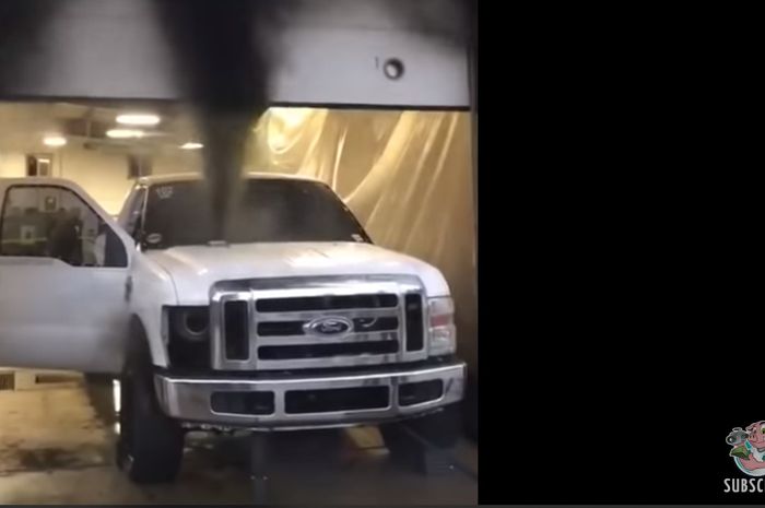 Ford F-350 saat dynotest