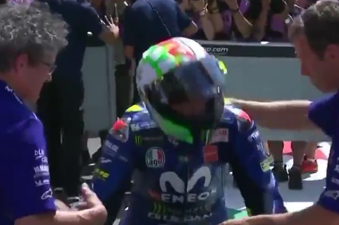 Valentino Rossi mencetak rekor baru di MotoGP Italia