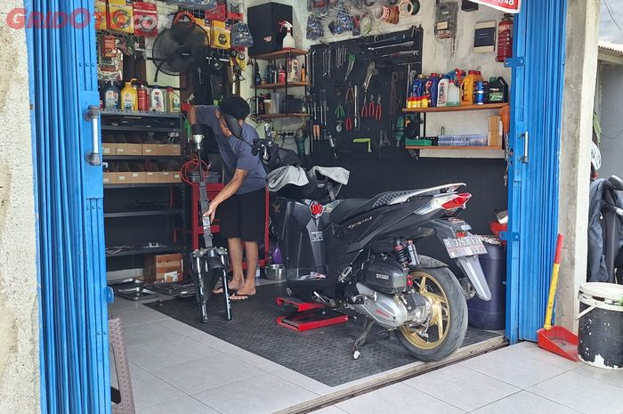 Bengkel ganti komstir tanpa getok-getok 