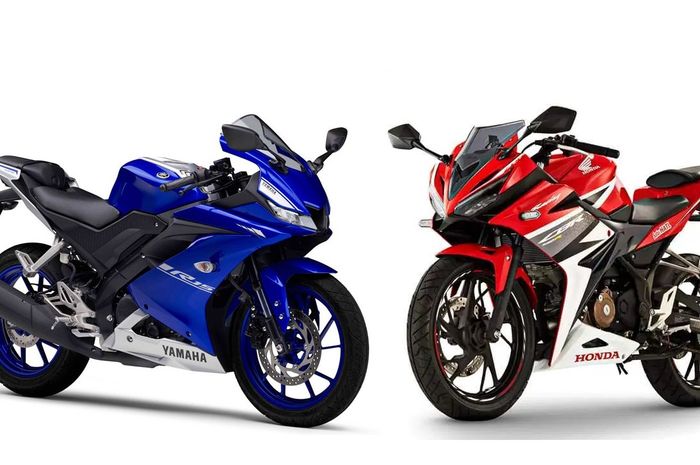 Yamaha All New R15 dan Honda CBR150R semuanya menggunakan pelek cw