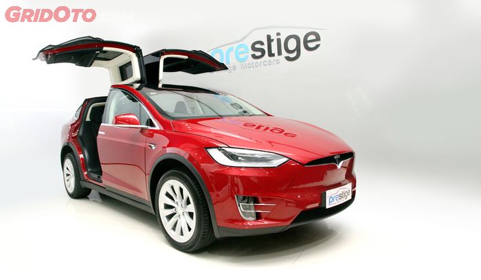 Tesla Model X 75D yang dijual Prestige Image Motorcars