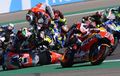 Biar Terang Benderang, Detik-detik Jorge Lorenzo Crash di MotoGP Aragon