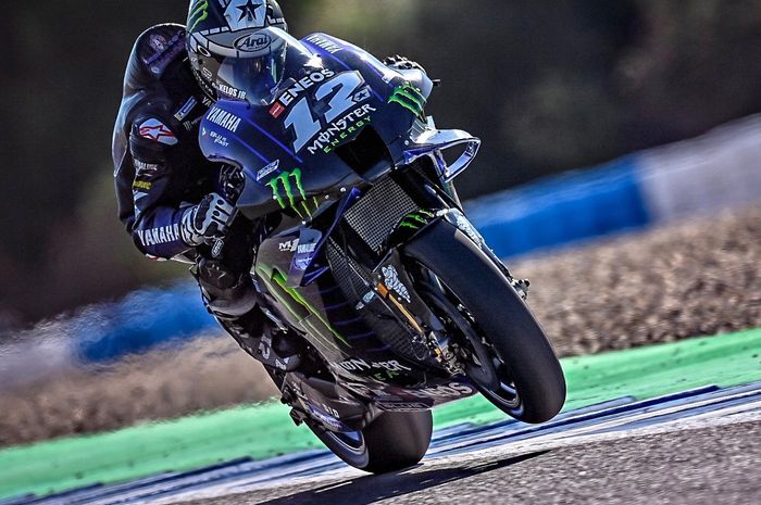 Tercepat saat melakoni tes MotoGP di Sirkuit Jerez, Maverick Vinales Makin percaya diri tatap MotoGP Spanyol 2020
