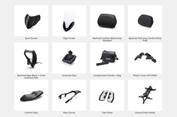 Yamaha Genuine Accessories untuk Yamaha XMAX