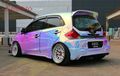 Honda Brio Nyentrik Tampil Keren Dijejali Jok Semi Bucket dan Remap ECU