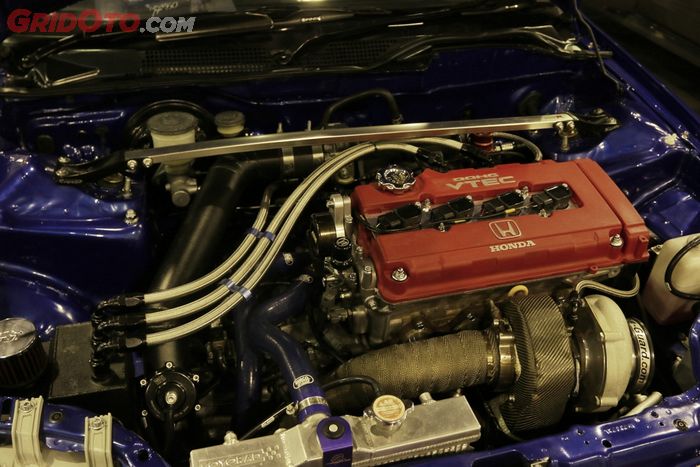 Mesin Civic Estilo setelah dimodifikasi