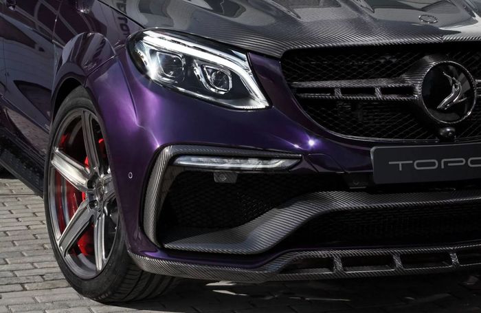 Body kit depan Mercedes-AMG GLE 63 S buatan TopCar