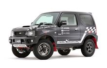 Suzuki Jimny Wide Beraura Rally, Tampang Macho, Ditopang Kaki Berisi