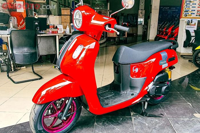 Yamaha Fazzio pakai spion Yamaha Fino 