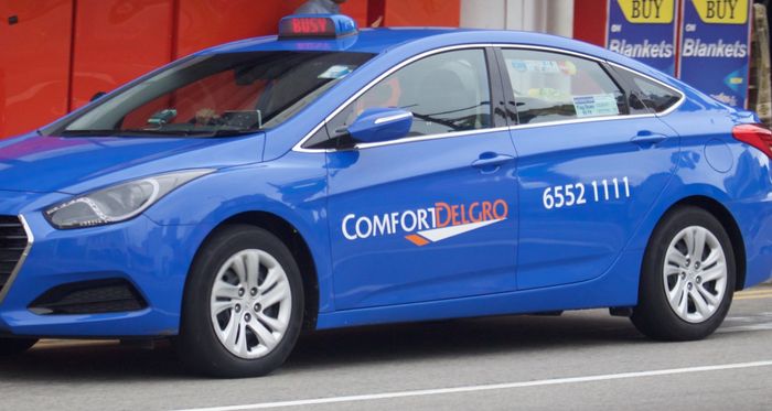 Armada Comfortdelgro di Singapura