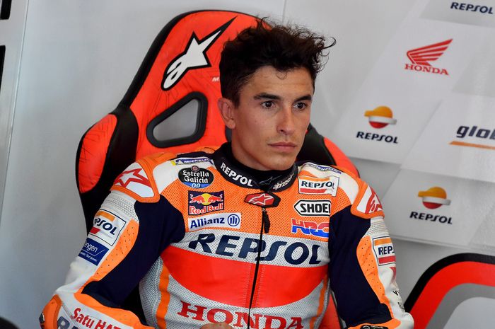 Marc Marquez langsung geber motor lagi usai diperiksa dokter, bakal siap balapan di MotoGP Qatar 2021?