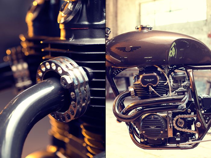 Honda CB250 custom cafe racer bikinan Christian (ExesoR), dilansir oleh Thebikeshed.cc