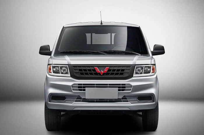 Penampakan depan Wuling versi pikap